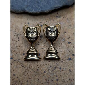 2006 BMW Caulfield Cup Pins – Racing Memorabilia, Set of 2